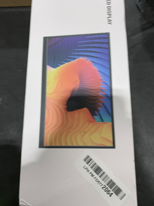 Photo 1 of 10.3 Inch Small Touchscreen Monitor, 400cd/m², IPS Stretched Bar LCD Mini Travel Touch Display 1920 * 720 HDMI USBC, Portable Touch Screen for Laptop Computer Windows Aida64 GPU CPU RAM Monitoring