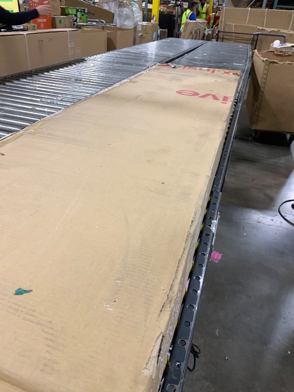 Photo 2 of NTC Lupin Wooden Bed Frame with Headboard and Natural Rattan, Solid Oak Foundation with Silent Slats, 1000 Lb Capacity, Effortless Assembly, Queen - Burnt Black