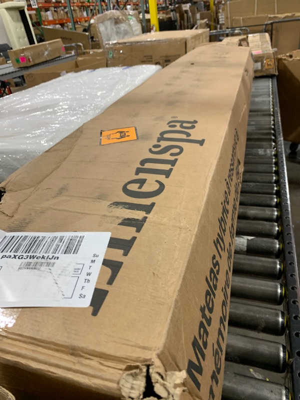 Photo 1 of Linenspa 10 Inch Memory Foam and Spring Hybrid Mattress - Medium Feel - Bed in a Box - Quality Comfort and Adaptive Support - Breathable - Cooling - Perfect for a Guest Bedroom - King Size