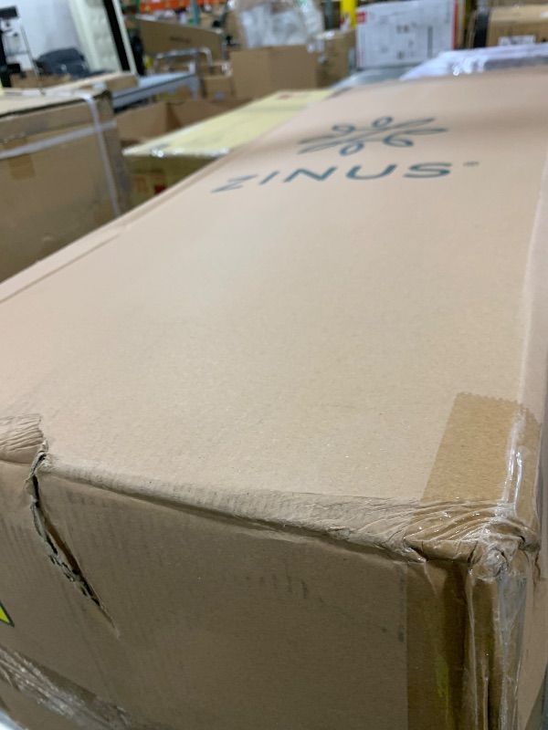 Photo 1 of ZINUS 10 Inch Queen Green Tea Memory Foam Mattress [New Version], Fiberglass Free, Medium Firm Feel, Zoned Pressure Relief, Certified Safe Foams & Fabric, Mattress in A Box