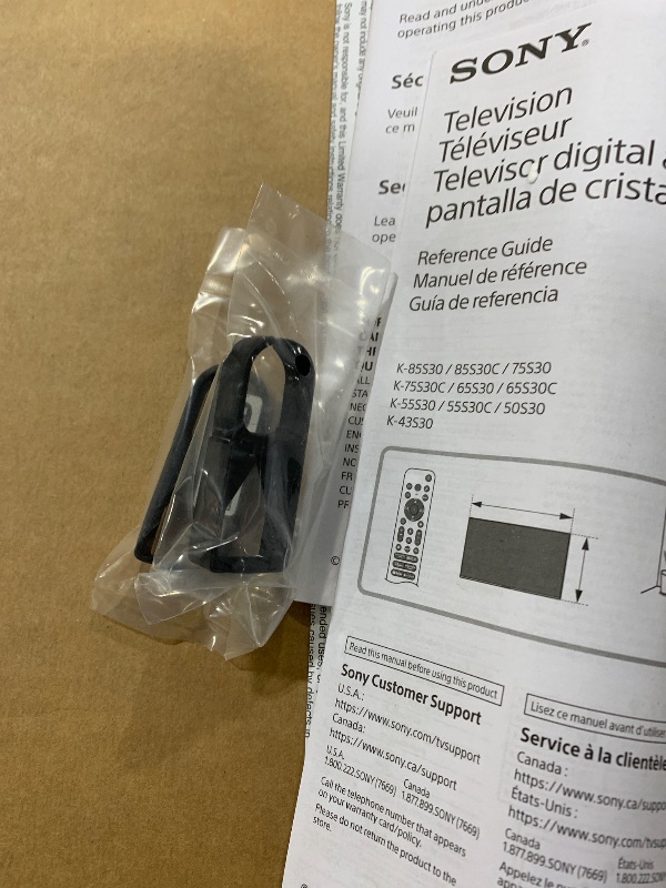 Photo 1 of Sony 55-Inch 4K Ultra HD BRAVIA 3 LED Smart TV with Google TV, LED Flat Screen, Dolby Vision HDR, Google TV, Exclusive PS5 Features, (K-55S30)