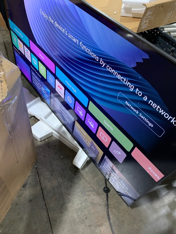 Photo 1 of **SEE NOTES** LG 75-Inch Class QNED evo AI QNED85A Series Mini LED 4K Smart TV w/AI Picture, AI Sound, HDR10, AI Super Upscaling 4K, Filmmaker Mode, Wow Orchestra, Alexa Built-in (75QNED85AUA, 2025)