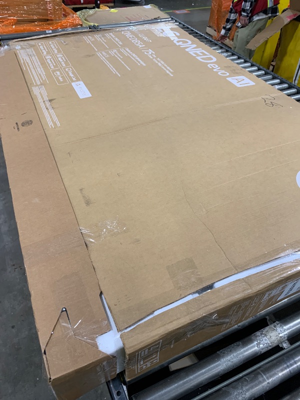 Photo 1 of **SEE NOTES** LG 75-Inch Class QNED evo AI QNED85A Series Mini LED 4K Smart TV w/AI Picture, AI Sound, HDR10, AI Super Upscaling 4K, Filmmaker Mode, Wow Orchestra, Alexa Built-in (75QNED85AUA, 2025)