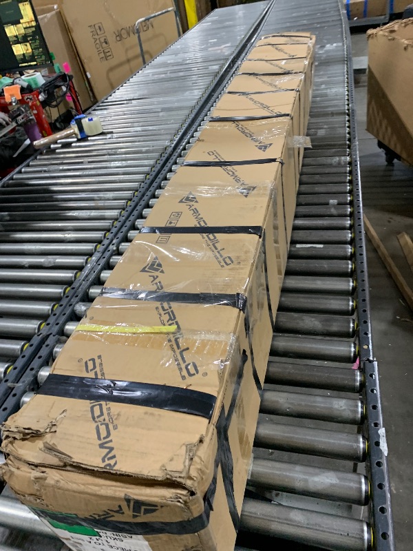 Photo 1 of Armordillo FX Sequential LED Running Boards - Steps for Ram 1500/2500/3500 Crew Cab | Matte Black Lighted Side Step Bars NOT A COMPLETE SET BOX 1/2