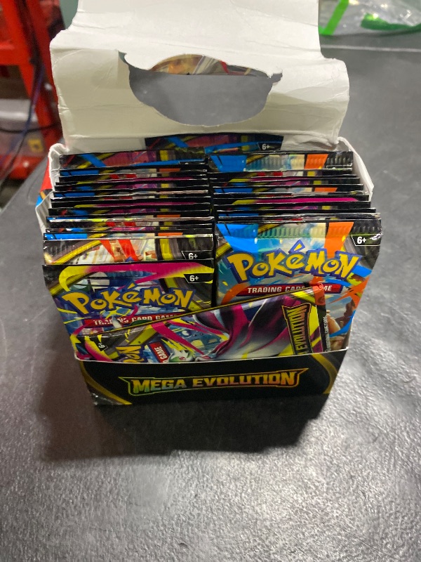 Photo 1 of Pokémon Trading Card Game: Mega Evolution Booster Display, 36 Count