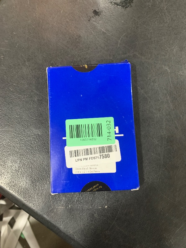 Photo 1 of #8 x 1/2" Wood Screw 100Pcs Alloy Steel Standard Thread Truss Head Fast Self Tapping by SG TZH