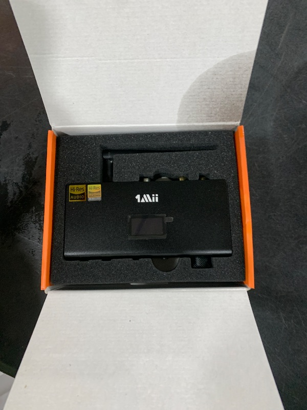 Photo 1 of 1Mii DS700 HiFi Bluetooth Audio Transmitter Receiver for TV, Long Range Wireless Adapter with Audiophile DAC, LDAC/aptX HD/aptX LL, OLED Display, Optical & Coaxial Input/Output, RCA Output Only
