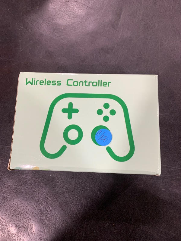 Photo 1 of Wireless Controller for With Xbox One, Xbox Series X/S, Xbox One X/S, PC, With RGB LED Light, Mappable Buttons, With 2.4GHZ Wireless Adapter Gamepad (Electric Volt)