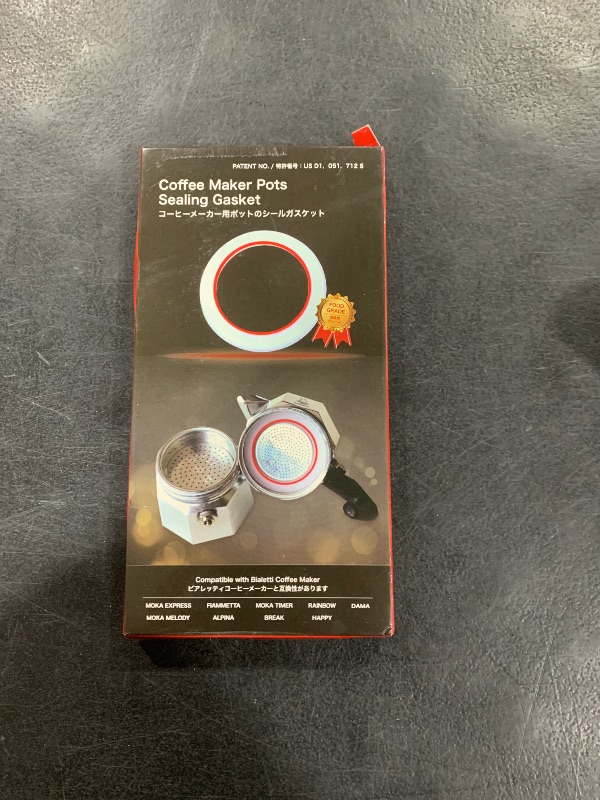 Photo 1 of [UPGRADED] Sealing Gasket for Bialetti New Venus Induction 6 Cups (7.9Oz 235ML) Stovetop Espresso Maker - 6 PCS Silicone Seal Ring for Venus Kitty Musa Class Stainless Steel Stovetop Coffee Maker Pots