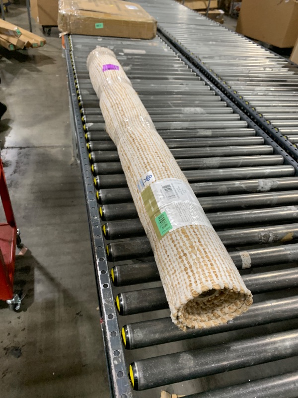 Photo 1 of Loloi Chris Loves Julia Rue Collection RUE-04 Moss/Blue 5'-0" x 7'-6" Area Rug Jute Neutral Floral Living Room Bedroom Rug