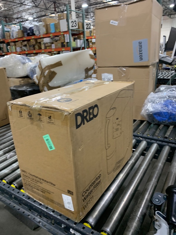 Photo 1 of Dreo Reverse Osmosis Water Filter Countertop, 7-Stage RO Water Filtration System, Installation-Free, Reduce TDS, Water Filter Pitcher for Home, Kitchen, 3:1 Pure to Drain, WF511