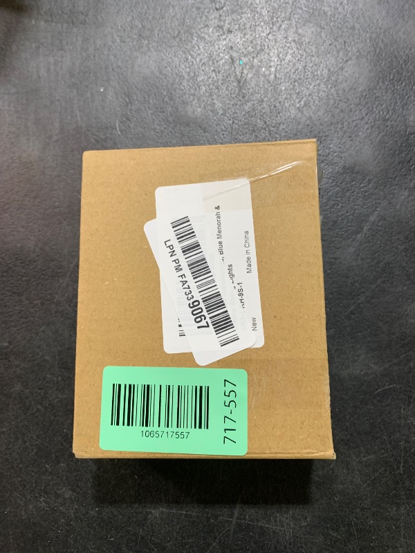 Photo 1 of [Timer] 6.5 Ft 20 LED Hanukkah Decorations Menorah Dreidel String Lights, Chanukah Decorations Battery Operated Hanukkah Blue Fairy Lights for Jewish Jews Synagogue Judaism Bedroom Home Party Indoor