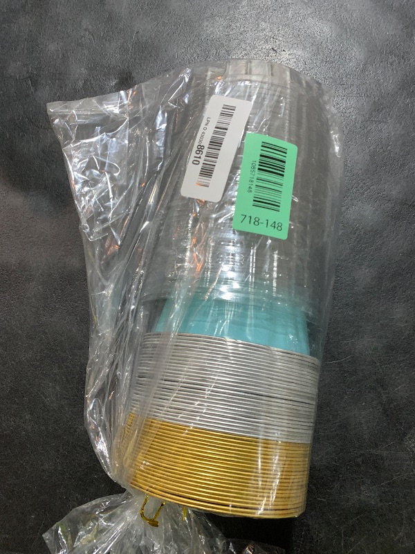 Photo 1 of 100 Pack Disposable Ramekins with Lids 8 oz Creme Brulee Ramekin Aluminum Foil Cup Cupcake Liner for Baking Disposable Muffin Tin Pan Cheesecake Container for Catering Wedding Party (Multi Colors)