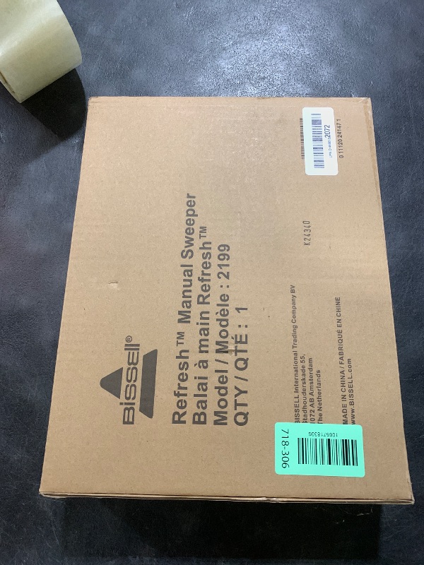 Photo 2 of BISSELL Refresh Manual Sweeper - Pirouette, 2199,Blue