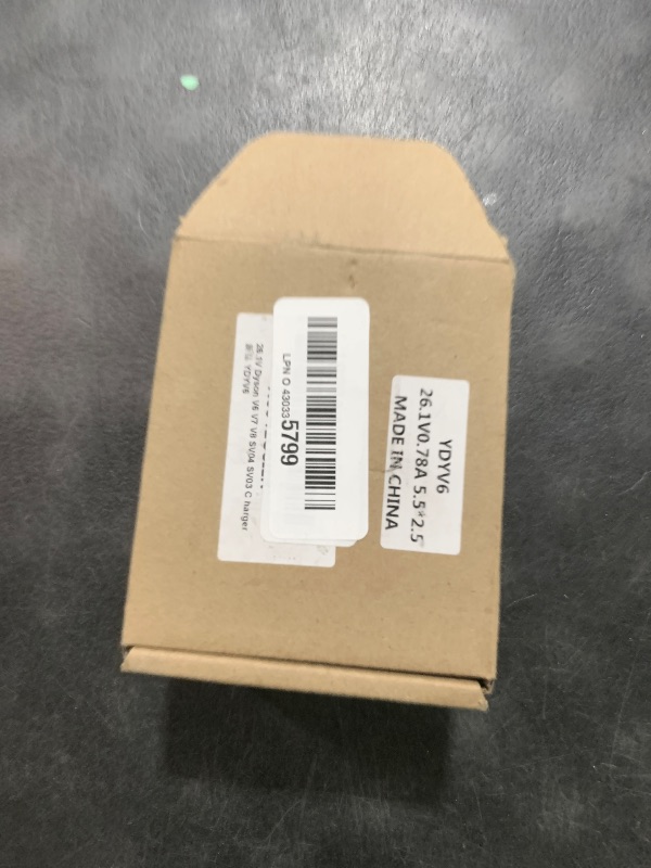 Photo 1 of 26.1V Cordless Vacuum Cleaner Charger Compatible with Dyson V8 V7 V6 SV04 SV03 DC59 DC58 DC62,Absolute Animal Motorhead Replacement for 26.1V 0.78A 967813-02 205720-02 209468-01 209568-01 AC Adapter