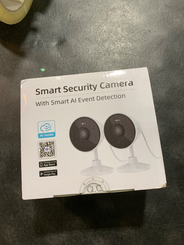 Photo 1 of [5G & 2.4G] Indoor/Outdoor Security Camera for Home, Baby/Elder/Dog/Pet Camera with Phone App, Wi-Fi Camera w/Spotlight, Color Night Vision, 2-Way Audio, 24/7, SD/Cloud Storage, Work w/Alexa, 2Pack