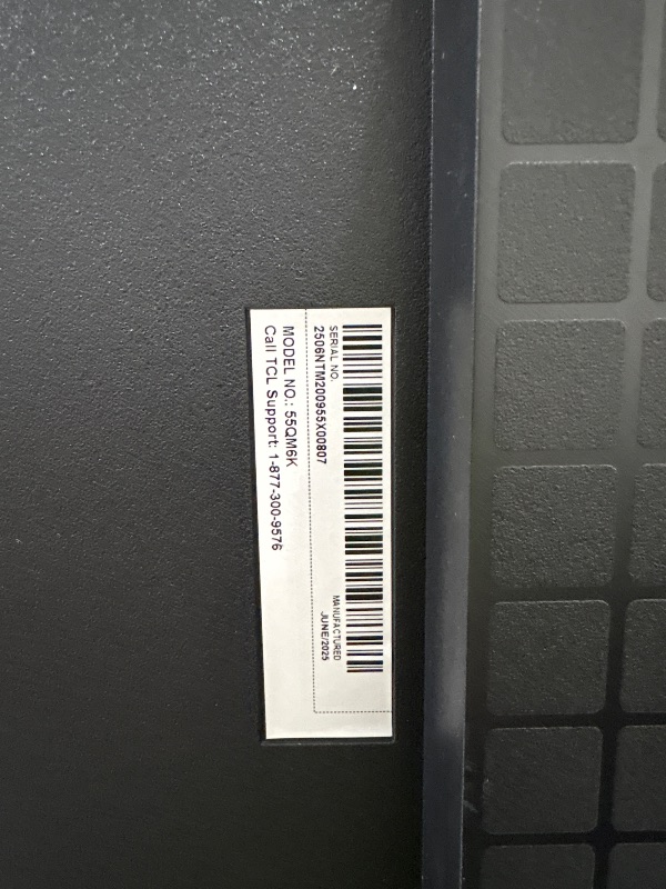 Photo 1 of TCL 55 Inch Class QM6K Series | Mini LED QLED 4K HDR | 55QM6K, 2025 Model | 120HZ-144HZ High Brightness Smart Google TV Dolby Atmos Onkyo Audio | Voice Remote Alexa Gaming Streaming Television