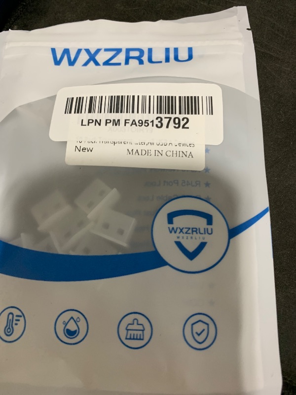 Photo 1 of 10-Pack Transparent USB Type-A Dust Plugs-USB Port Protector Covers for USB A Female Ports,Dustproof Cap Protectors for USB Ports,Computer,Laptop,TV,Router,All USB A Devices