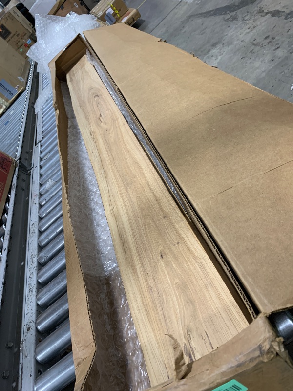 Photo 1 of | Valance for Wall Cabinets | 100% Hardwood | Amish Crafted (Rustic Hickory, ¾x5 x72)