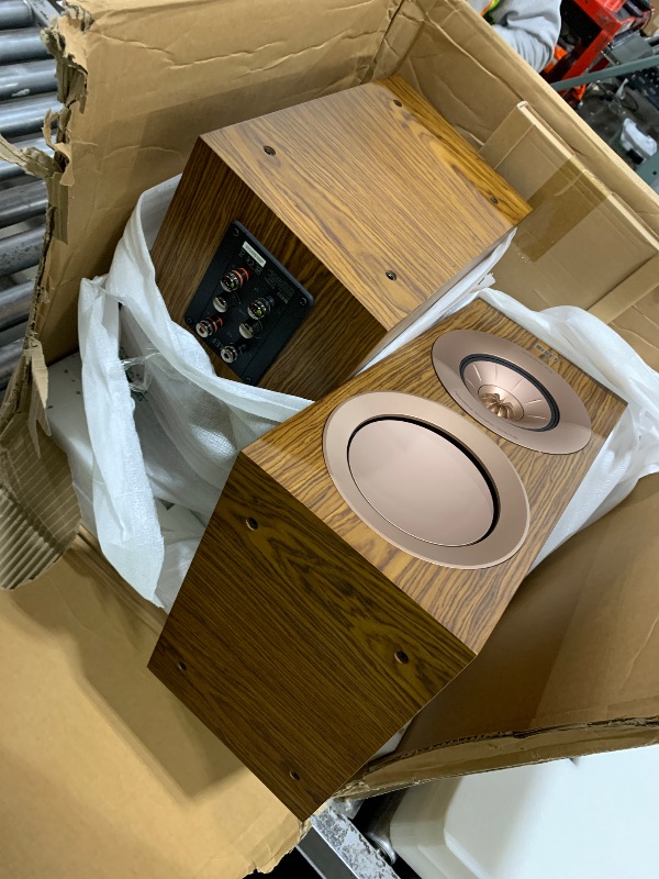 Photo 1 of **HAS MINOR DAMAGE**KEF R3 Meta (Walnut, Pair)