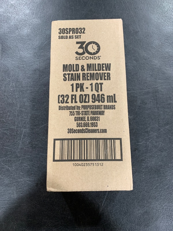 Photo 1 of 30 SECONDS Pro Mold and Mildew Stain Remover | Scrub Free | Brighter Results Instantly | Ready To Use | 32 Fl. Oz.