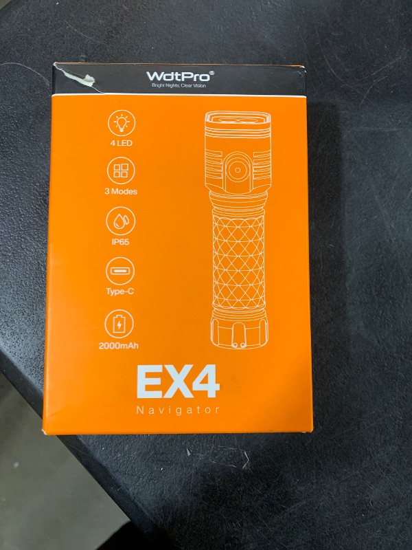 Photo 1 of 2 Pack Rechargeable Flashlights High Lumens Battery Powered Super Bright Flashlight LED USB C Handheld Metal Pocket Flashlight Small EDC Tactical Flash Light for Home Camping Fishing Hiking (2)