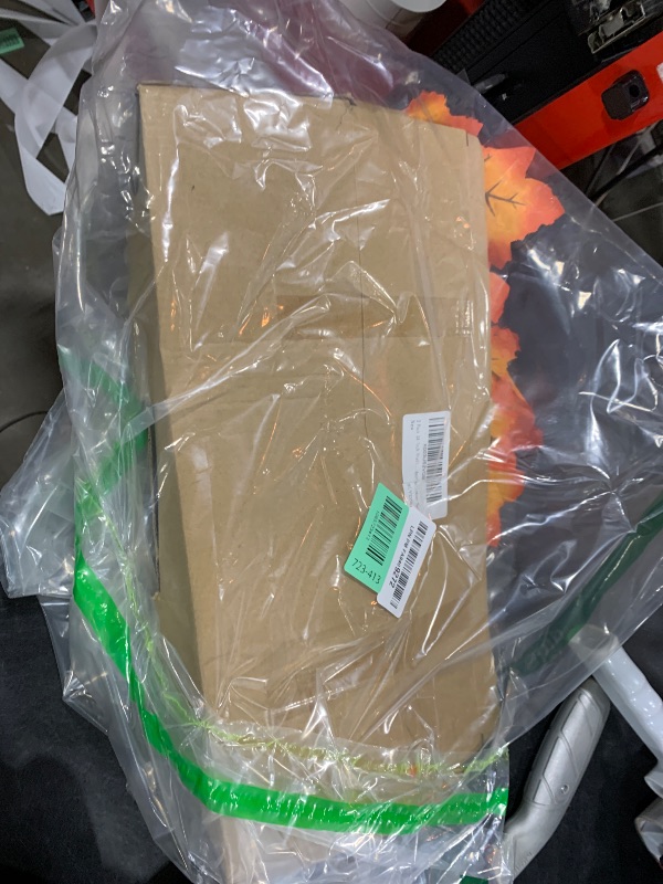 Photo 1 of 2 Pack 24 Inch Prelit Fall Maple Tree with 48 LED Lights Timer Battery Operated Light Up Acorn Maple Tree for Fall Autumn Thanksgiving Artificial Home Indoor Halloween Decor