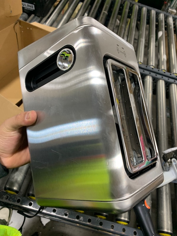 Photo 1 of  Keenstone Toaster 2 Slice, Digital Smart Toaster with TouchScreen, Dual Control Panel, Single Slot Toasting, Timer, Reheat & Defrost for Bagels, Bread, Waffles, Stainless Steel Kitchen Essentials 