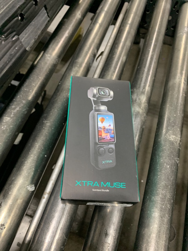 Photo 1 of **USED** Xtra Muse, Vlogging Camera with 1'' CMOS & 4K/120fps Videos, Pocket Camera with 3-Axis Gimbal Stabilizer, Fast Focusing, Face/Object Tracking, Digital Video Camera for Photography, Digital Camera