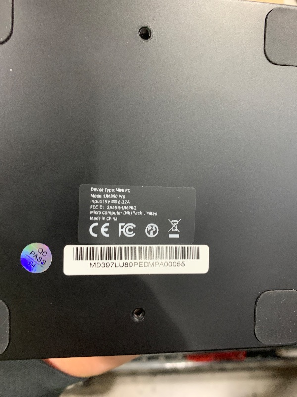 Photo 1 of MINISFORUM UM890 Pro Mini PC AMD Ryzen 9 8945HS(8C/16T, up to 5.2GHz) Barebone Version, 2xUSB4(PD 8K)|1xHDMI|1xDP Four Outputs, 2X RJ45, BT5.2 4xUSB3.2 AMD Radeon 780M Graphics Micro Computer