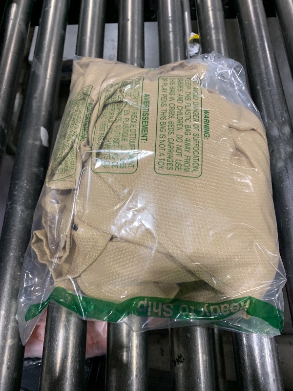 Photo 2 of maxmill Textured Tablecloth Stain Resistant Waterproof and Wrinkle Resistant Washable Table Cloth, Fabric Table Cover for Dining Room and Outdoor Use, Rectangle 60 x 120 Inch, Beige