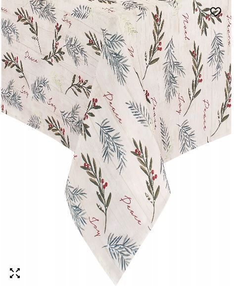 Photo 1 of Tree Trimmings Tablecloth - 60" x 102"