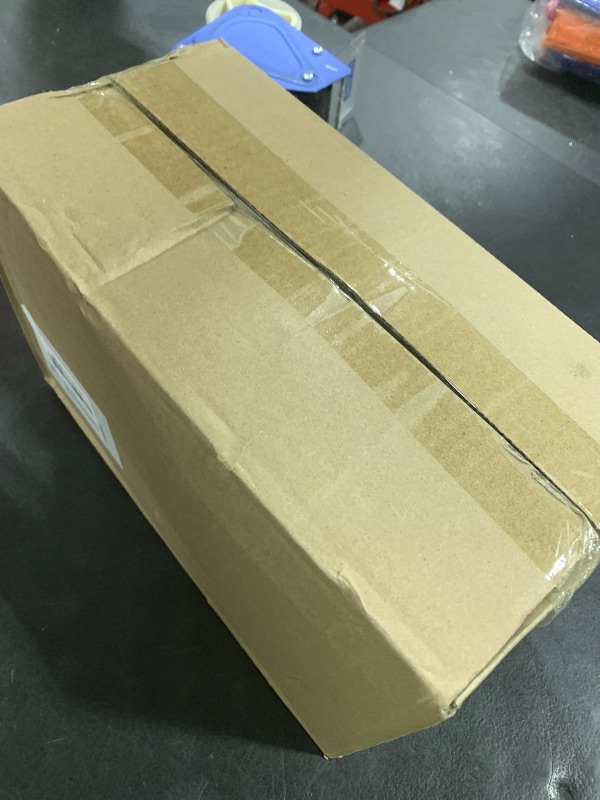 Photo 1 of 100 Pack 5.8x3.2x8.25 Inch Brown Kraft Paper Gift Bags with Handles - Bulk Small Plain Natural Bags for Birthday Party Favors, Grocery, Retail Shopping, Wedding, Craft, Goody, Takeouts, and Business