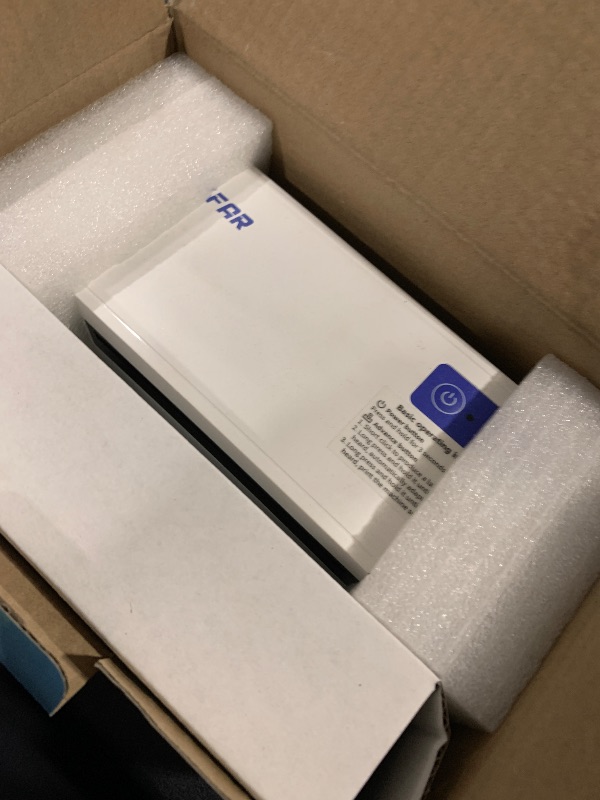 Photo 1 of Bluetooth Thermal Shipping Label Printer, Wireless 4x6 Label Printer for Small Business, Compatible with Android, Windows, iPhone, Mac, Widely Used for Amazon, Shopify, Ebay, USPS, Etsy,FedEx (White)