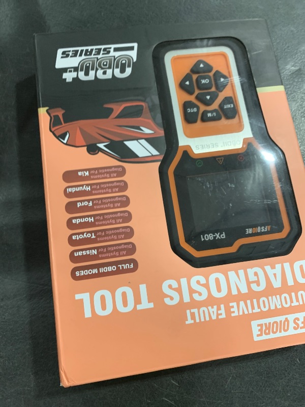 Photo 1 of OBD2 Scanner Check Engine Light Car Code Reader Clear Error Codes ABS SRS SAS Etc Full Vehicle System Diagnostics Tool Compatible with Toyota Honda Ford