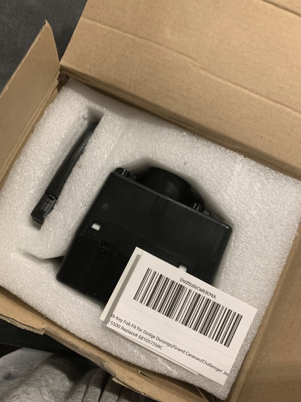 Photo 1 of 601-082 Wireless Ignition Module Switch with Key Fob Fit for Dodge Durango/Grand Caravan/Challenger Jeep Grand Cherokee/Chrysler Town & Country/Ram 1500 2500 3500 4500 5500 Replace# 68105739AC