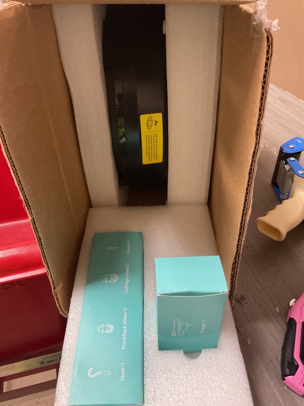 Photo 1 of (Missing power cord and accessories untested ) X2 Cordless Pool Cleaner Robot, Robotic Pool Vacuum for Above/In Ground Pool, 45W Dual-Motor, Self-Parking, Enhanced with 2L Debris Capacity