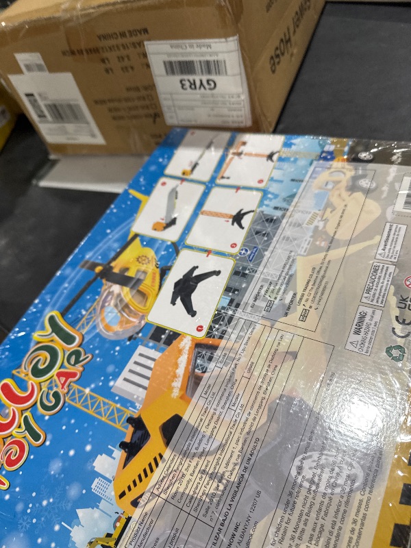 Photo 1 of 2025 Christmas Advent Calendar,Alloy Construction Engineering Vehicle Toys for 3-8 Year Old Boys Girls 24 Days Countdown Calendar Stocking Stuffer Christmas Countdown Gifts for 3-8 Year Old Boys Girls (Yellow)