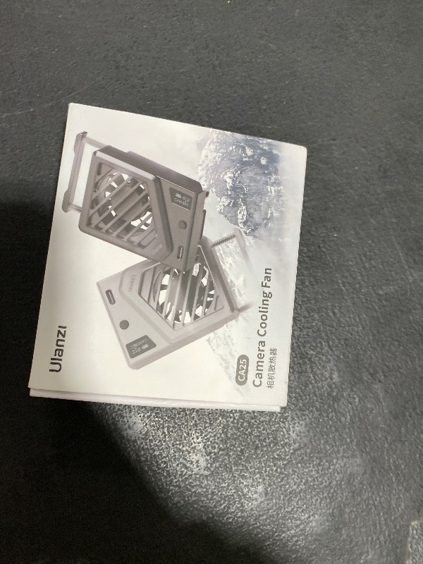 Photo 1 of Upgrade Camera Cooling Fan for Sony/Canon/FUJIFILM/Nikon DSLR Cameras Video Shooting Accessories Flexible Adjustment Spring Mount Design Camera Cooling Black