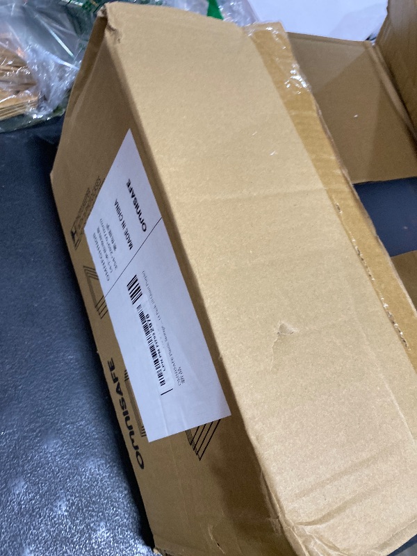 Photo 1 of *1 PIECE** OMNISAFE Plastic Storage Bin with Lid, Stackable Design, Clip Box for Crafts, Supplies and Office Items Container (1 PACK** 10 Quart Purple)