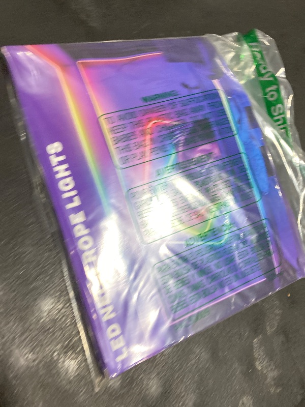 Photo 1 of 20Ft Led Rope Lights, Flexible Neon Lights Control with App/Remote, Multiple Modes, IP65 Outdoor RGB Waterproof, Music Sync Gaming Light Strip for Bedroom Decor