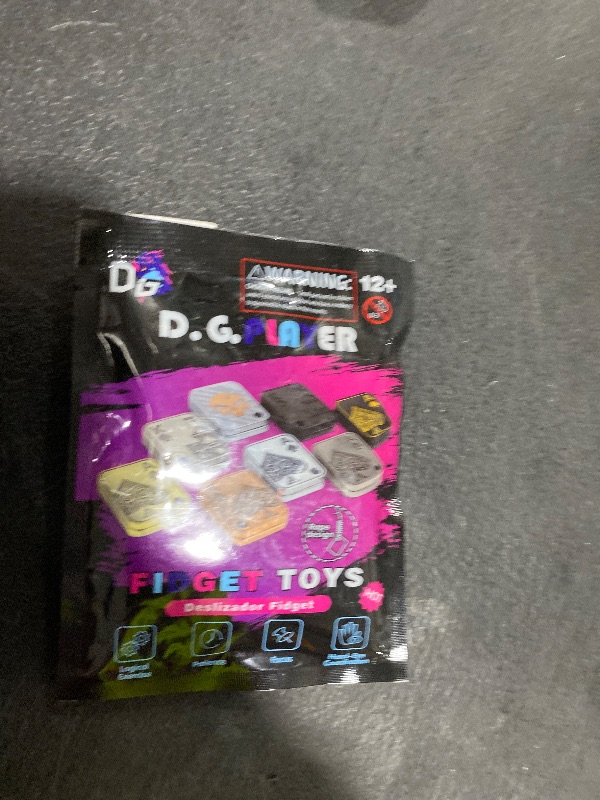 Photo 1 of 3-in-1 Fidget Toys Adults: Spinner, Slider & Clicker – Magnetic Stainless Steel Bearings for Super-Stable Rotation – Stress Relief, Enhanced Focus, and Habit Breaking, Christmas Party Favor Kid(Black)