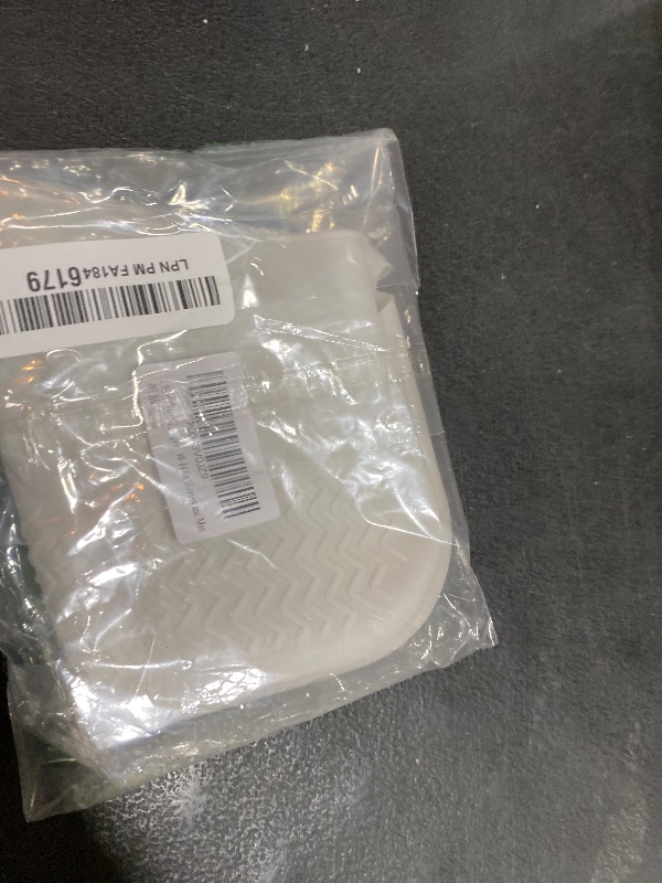 Photo 1 of 1 Pairs Clear Waterproof Silicone Rain Shoe Covers, Hard Sole, Non Slip, Reusable, Size 40-44 for Women and Men