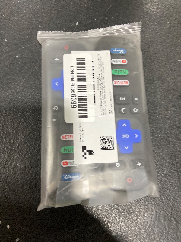 Photo 1 of (Pack of 2) Replacement Remote Control Only for Roku TV, Compatible for TCL Roku/Hisense Roku/Onn Roku/Sharp Roku/Element Roku/Westinghouse Roku/Philips Roku Smart TVs (Not for Roku Stick and Box)
