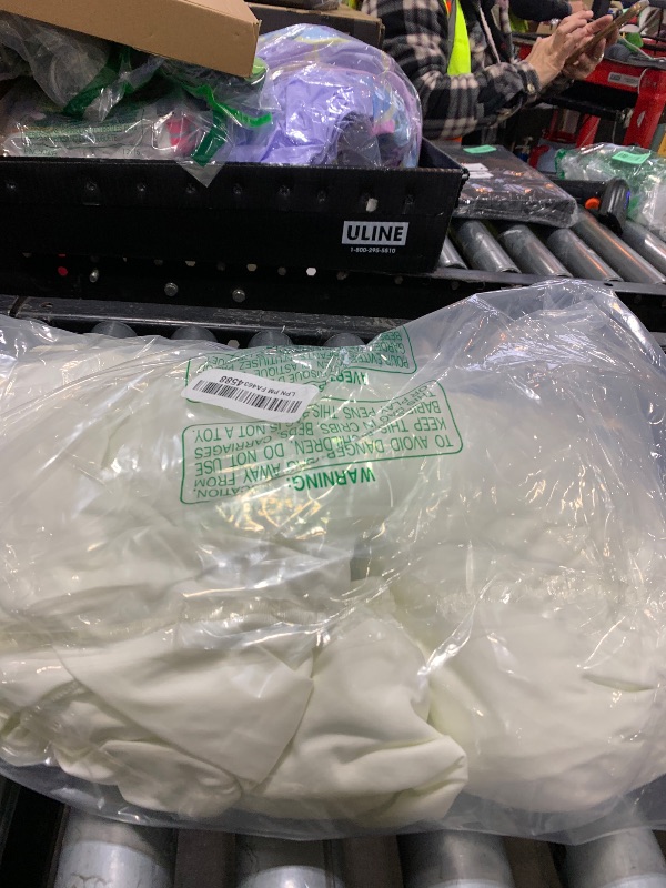 Photo 1 of 10ftx12ft Wrinkle Free Ivory Backdrop Curtain, 2 Panels 12FT Height Ivory Wedding Backdrop Drapes, Silky Polyester Back Drop Cloth for Birthday Photography Background Party Backdrop Draping