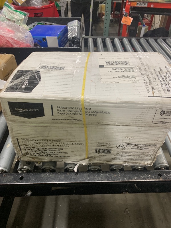 Photo 2 of Amazon Basics Multipurpose Copy Printer Paper, 20 lb, 11 x 17 Inches, 5 Reams (2,500 Sheets), 92 Bright, White