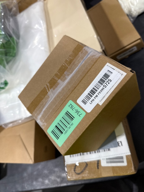 Photo 2 of BeeChip Gingerbread House Decorations, 6.3" Snow Cottage, Handcrafted Cartoon-Style Classic Christmas Village Figurine for Home Xmas Decor, Tabletop & Showcase, Gift for Kids, Green (White)