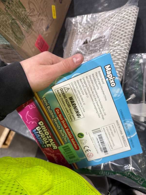 Photo 1 of 32 Pack Bubble for Kids Party Favors, 8 Style Mini Bubble Wands with Gift Box, Dinosaur Toys Bulk for Carnival Prizes Goodie Bag Stuffers Supplies, Birthday Bath Time Bubbles Blower Toy for Girl Boy