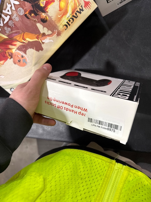 Photo 1 of IWGAME RGB Wireless Controller for PS-5/PC, Hall Effect Joysticks & Triggers Gamepad with programmable/Remap/Turbo Functions, Dual Vibration, 3.5MM Audio Jack(Purple)