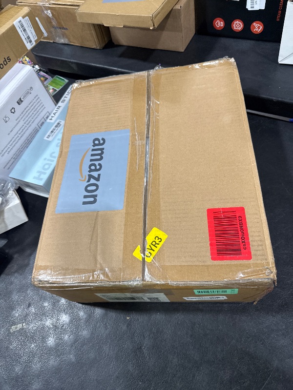 Photo 1 of Masupu Nightstand,Mid-Century Modern Bedside Table with Storage Drawer and Open Wood Shelf,Small Gold Frame Side Table for Bedroom,Living Room,White